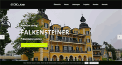 Desktop Screenshot of dicube.at