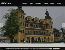Tablet Screenshot of dicube.at